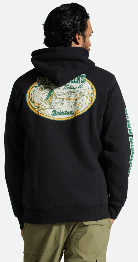 Brixton BASS BRAINS SWIM HOOD - Black