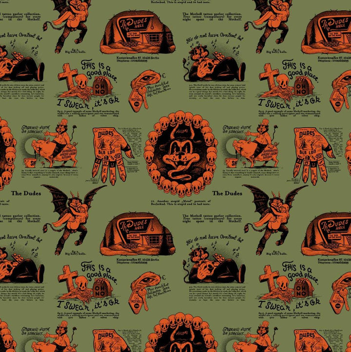 The Dudes Beelzebud Green Boxer Green