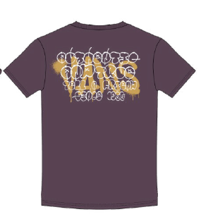 Vans Factory Spray Loose T-Shirt - Blackberry Wine