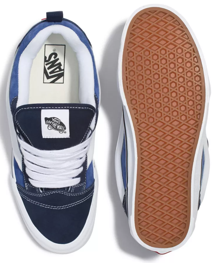 Vans Knu Skool Shoe - Navy / White
