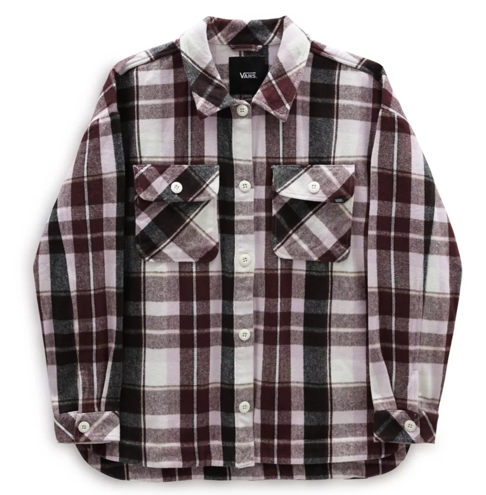VANS Gewebte Eliza OS Hemdjacke - Fudge Lila