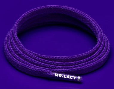 Mr. Lacy Flexies 90cm Laces - Violet