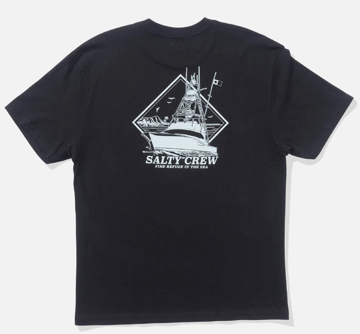 Salty Crew Vessel Classic T-Shirt - Black