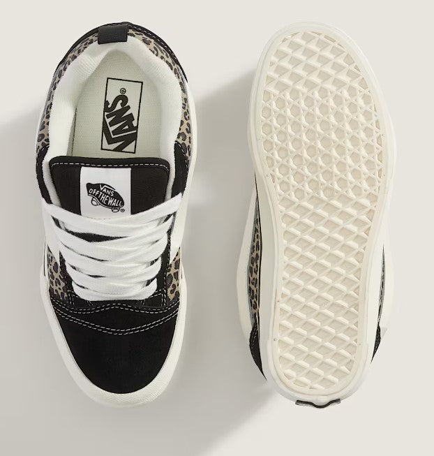 Vans Knu Skool Schuh - Black Leopard
