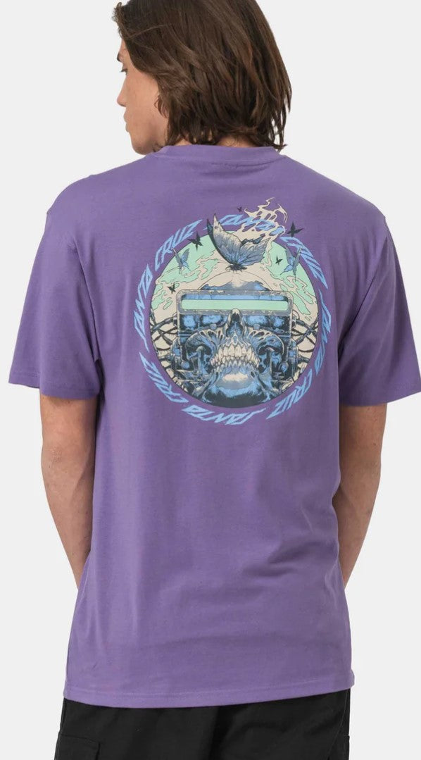 Santa Cruz Wooten Cyber T-Shirt Purple Haze