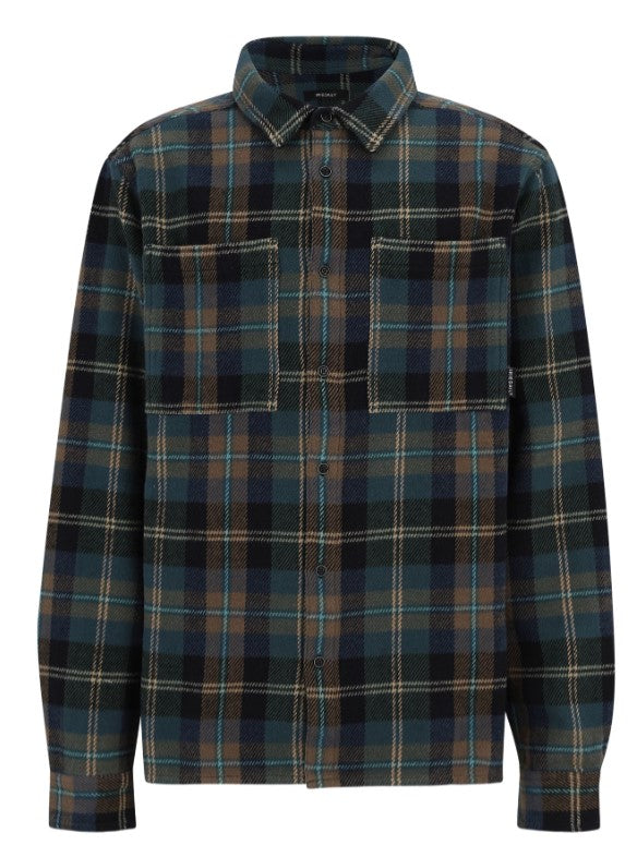 Iriedaily Chillax Lumber Shirt cara black