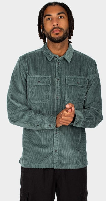 Iriedaily Bubble Cord Shirt cool jungle