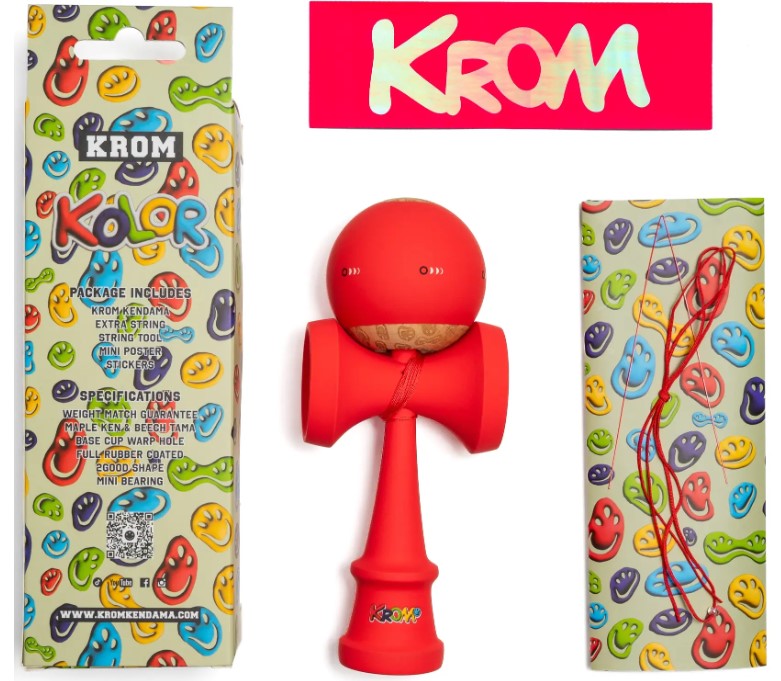 KROM Kolor Kendama - Rot
