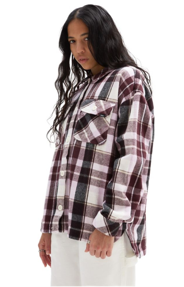 VANS Gewebte Eliza OS Hemdjacke - Fudge Lila