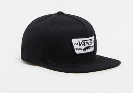 Vans Full Patch Snapback Cap - Schwarz
