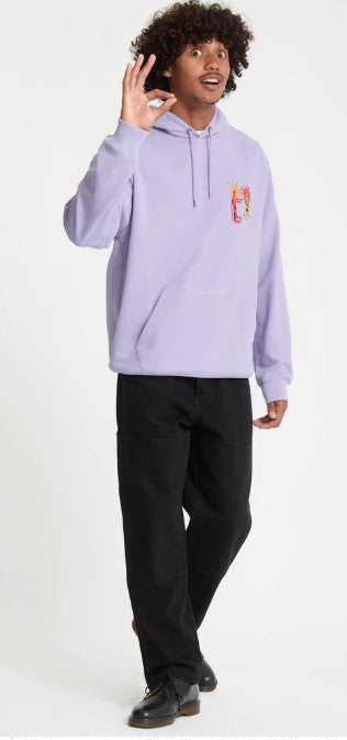 Volcom Longo Cats Hoodie - Purple Ash
