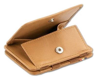 Garzini / Hunterson Urban Magic Coin Wallet -  Cognac