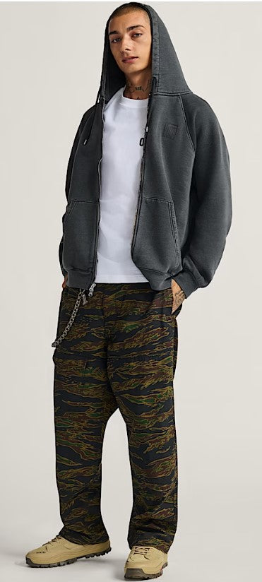 Vans Team Team Zip Jacke Hoodie / Washed Black