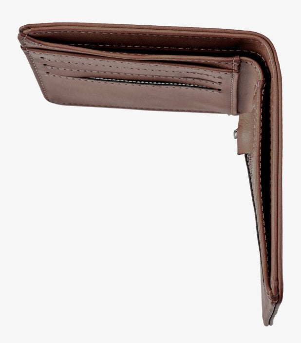 Quicksilver Slim Rays - Zweifach faltbares Portemonnaie Braun