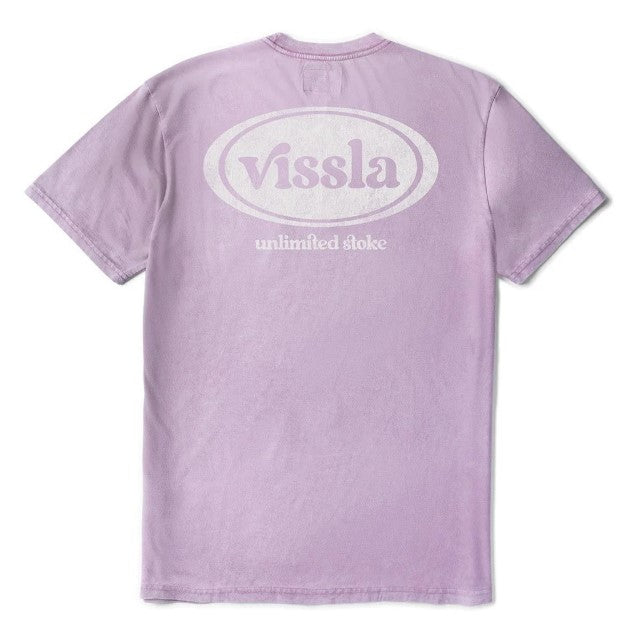 Vissla Unlimited Cosmic Wash Ss Tee - Lila PLM