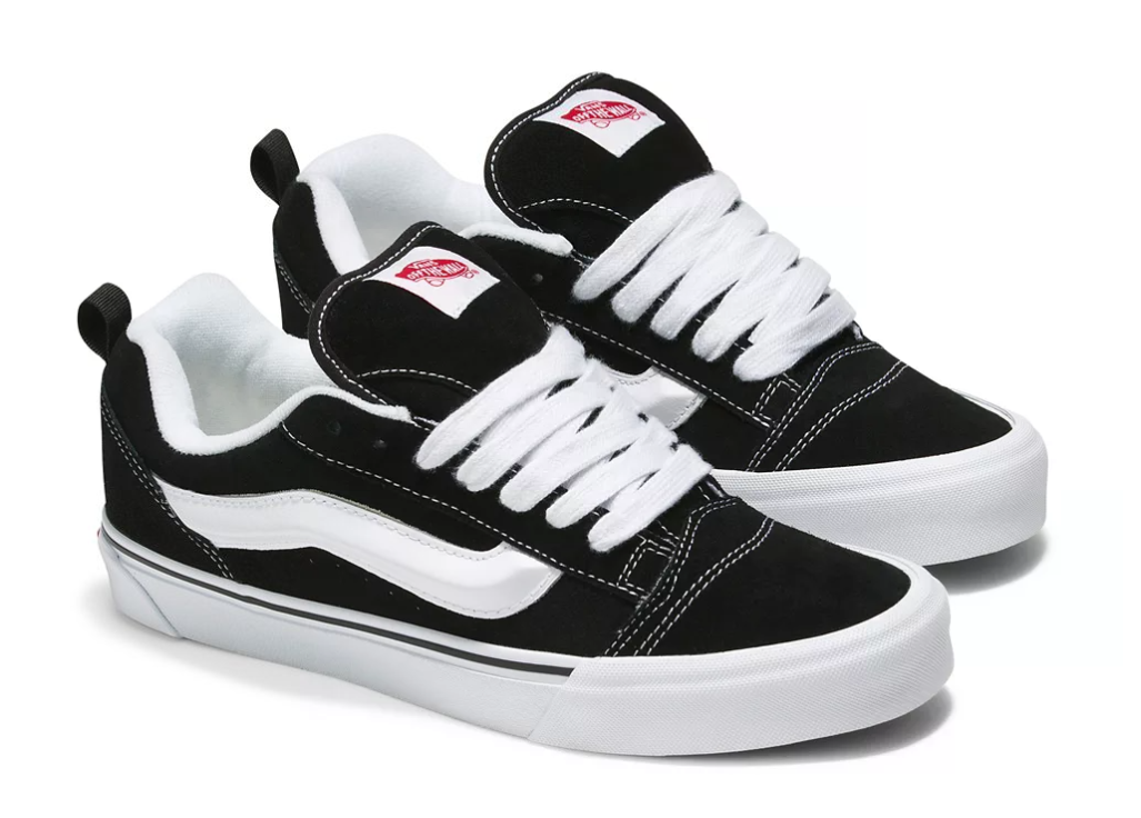 Vans Knu Skool Shoe - Black / White
