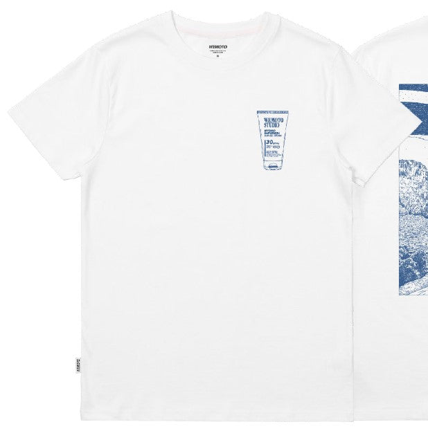 Wemoto Sun Cream T-Shirt - White