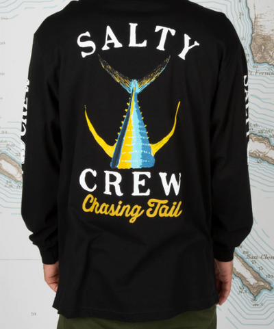 Salty Crew Tailed Longsleeve T-Shirt - Black