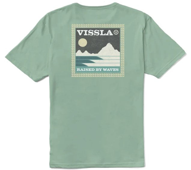 Vissla Big Sky Organic Tee, Jade (JDE)