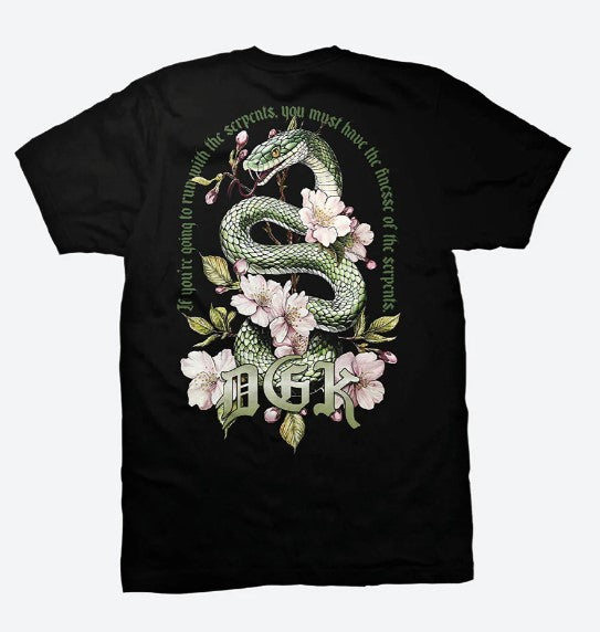 DGK Serpent T-Shirt - black