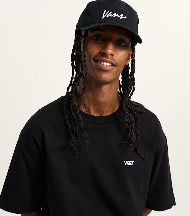 Vans Left Chest II Bestickt Loose T-Shirt - Black