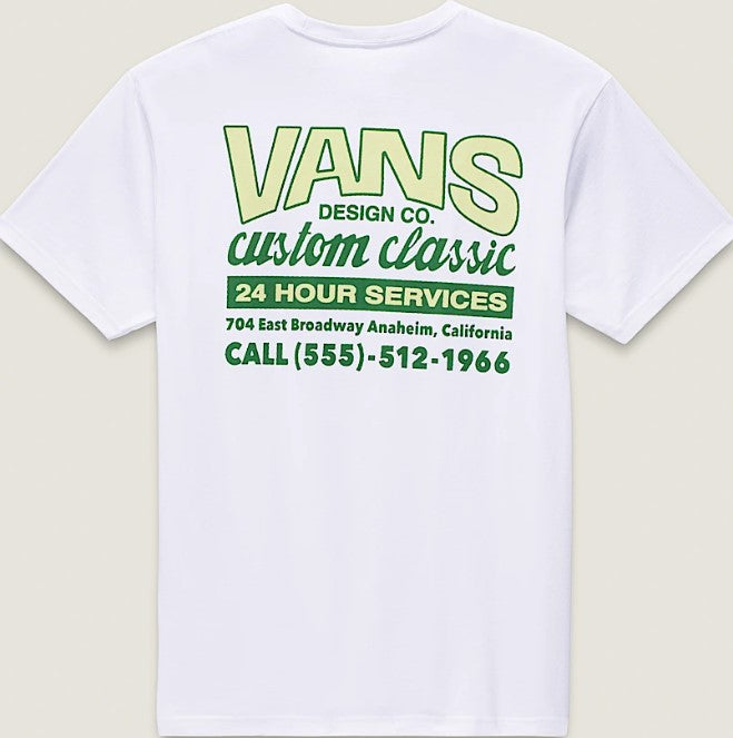 Vans Shop Front T-Shirt - White