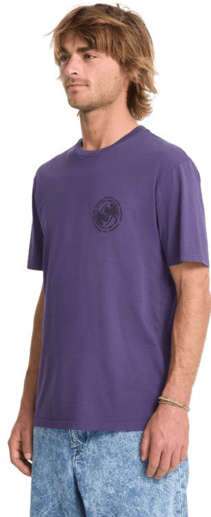 Volcom Circlepalm T-Shirt - Dark purple
