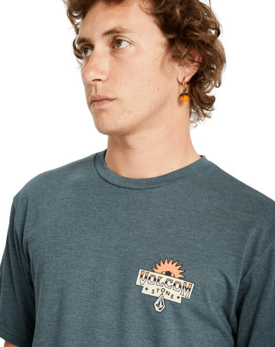 Volcom Sure Thing T-Shirt - Dark Slate