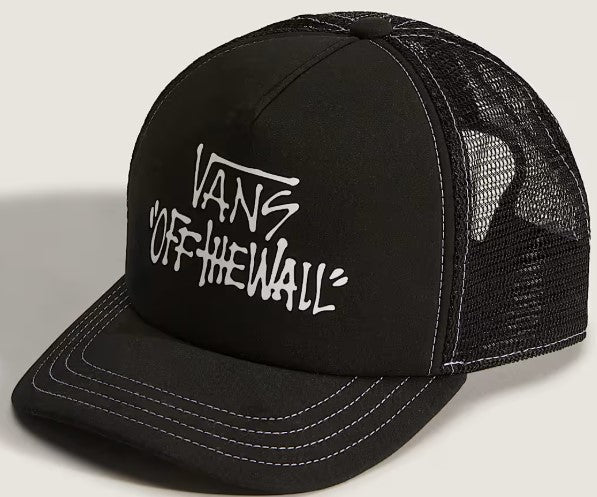 Vans Pop Trucker Kids Cap Black