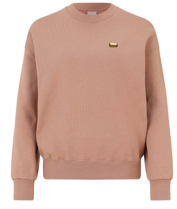 Iriedaily Burger Love Crewneck cedar rose