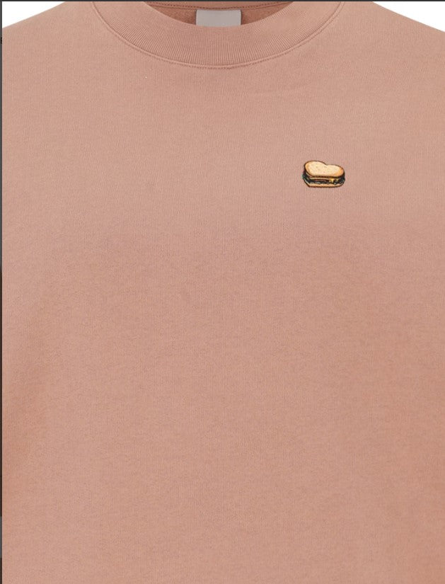 Iriedaily Burger Love Crewneck cedar rose