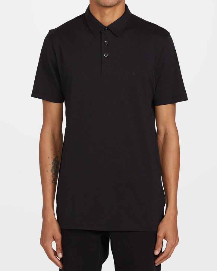 Volcom WOWZER POLO Shirt Hemd - BLACK