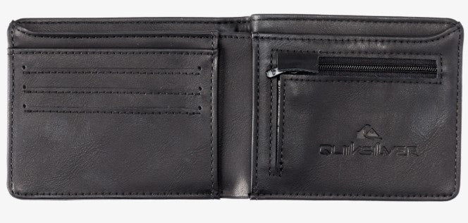 Quicksilver Slim Rays - Zweifach faltbares Portemonnaie - Black