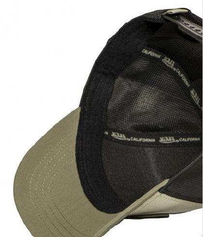 Von Dutch Trucker Cap - Terry 11 Dunkel Olive Schwarz