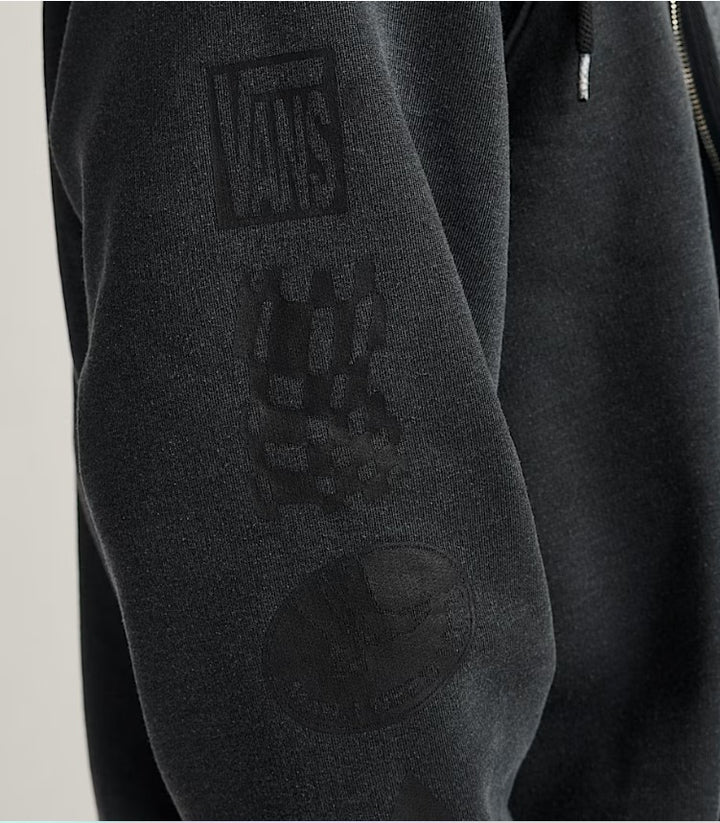 Vans Team Team Zip Jacke Hoodie / Washed Black