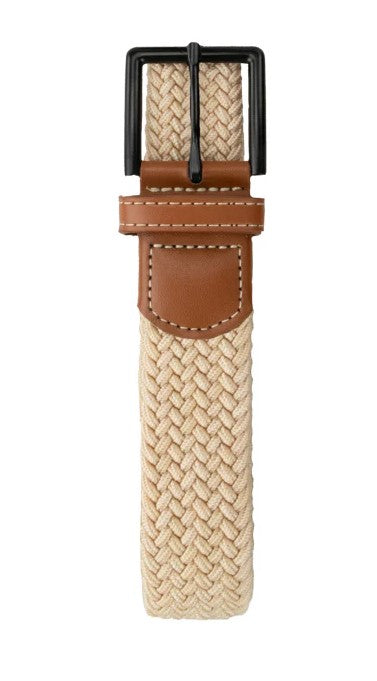 Garzini Braided Belts - Beige