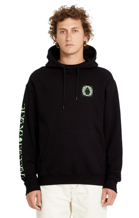 Volcom Handerry Glow In The Dark Hoodie - Black