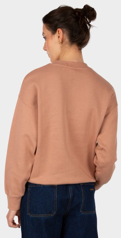 Iriedaily Burger Love Crewneck cedar rose