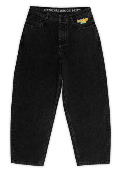 Homeboy x-tra MONSTER GOTHIC Baggy Jeans Denim - Washed Black
