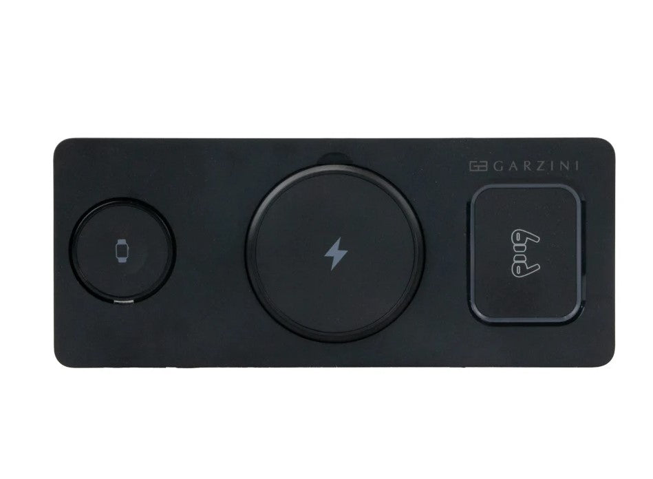 Garzini 3-in-1-Wireless-Ladegerät IPhone  -  Black