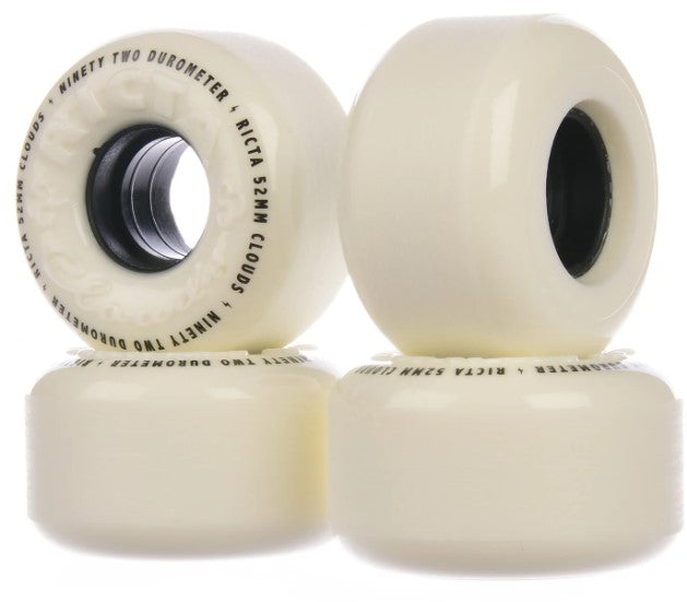 Ricta Wheels 54mm Clouds Black 92a Skateboard-Rollen