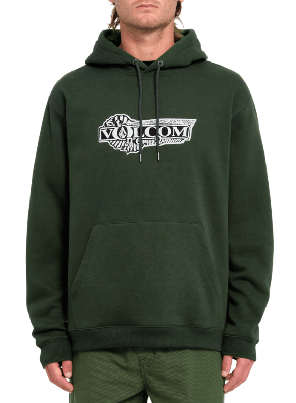 Volcom Volstoned PO Hoodie - Dark Forest