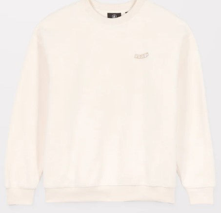 Volcom Too Kool Sweatshirt - Dirty White
