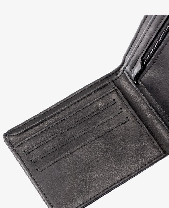 Quicksilver Slim Rays - Zweifach faltbares Portemonnaie - Black