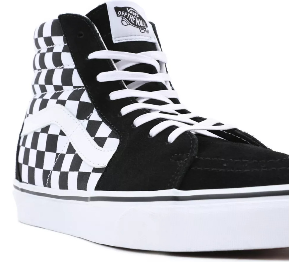 Vans Sk8-Hi - Checkerboard Black White