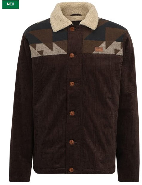 Iriedaily Trapas Jacket dark coffee