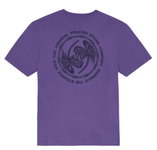Volcom Circlepalm T-Shirt - Dark purple
