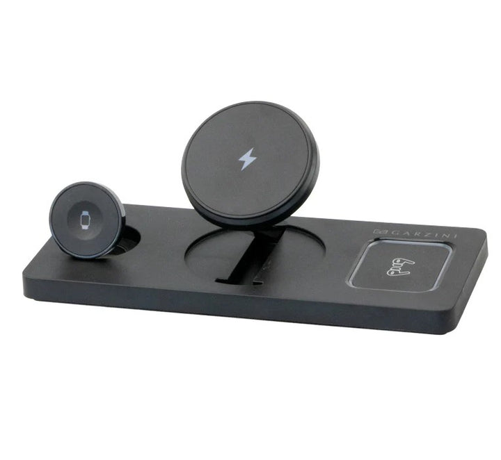 Garzini 3-in-1-Wireless-Ladegerät IPhone  -  Black