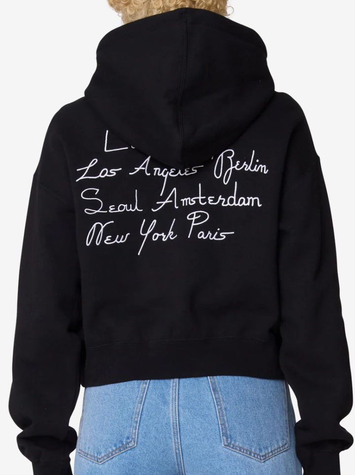 Obey CITIES KURZER PULLOVER Black