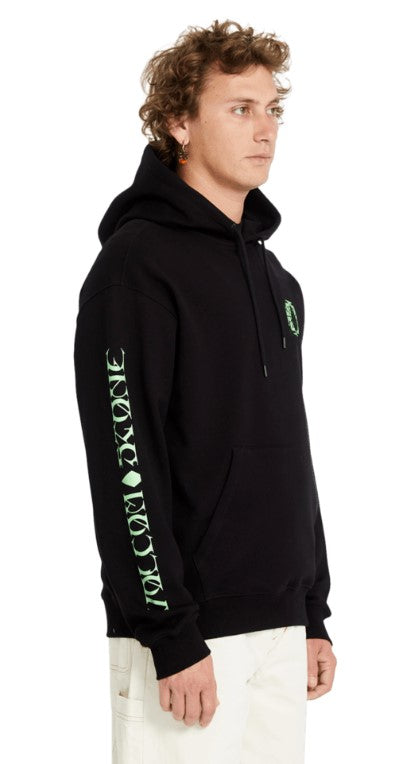 Volcom Handerry Glow In The Dark Hoodie - Black